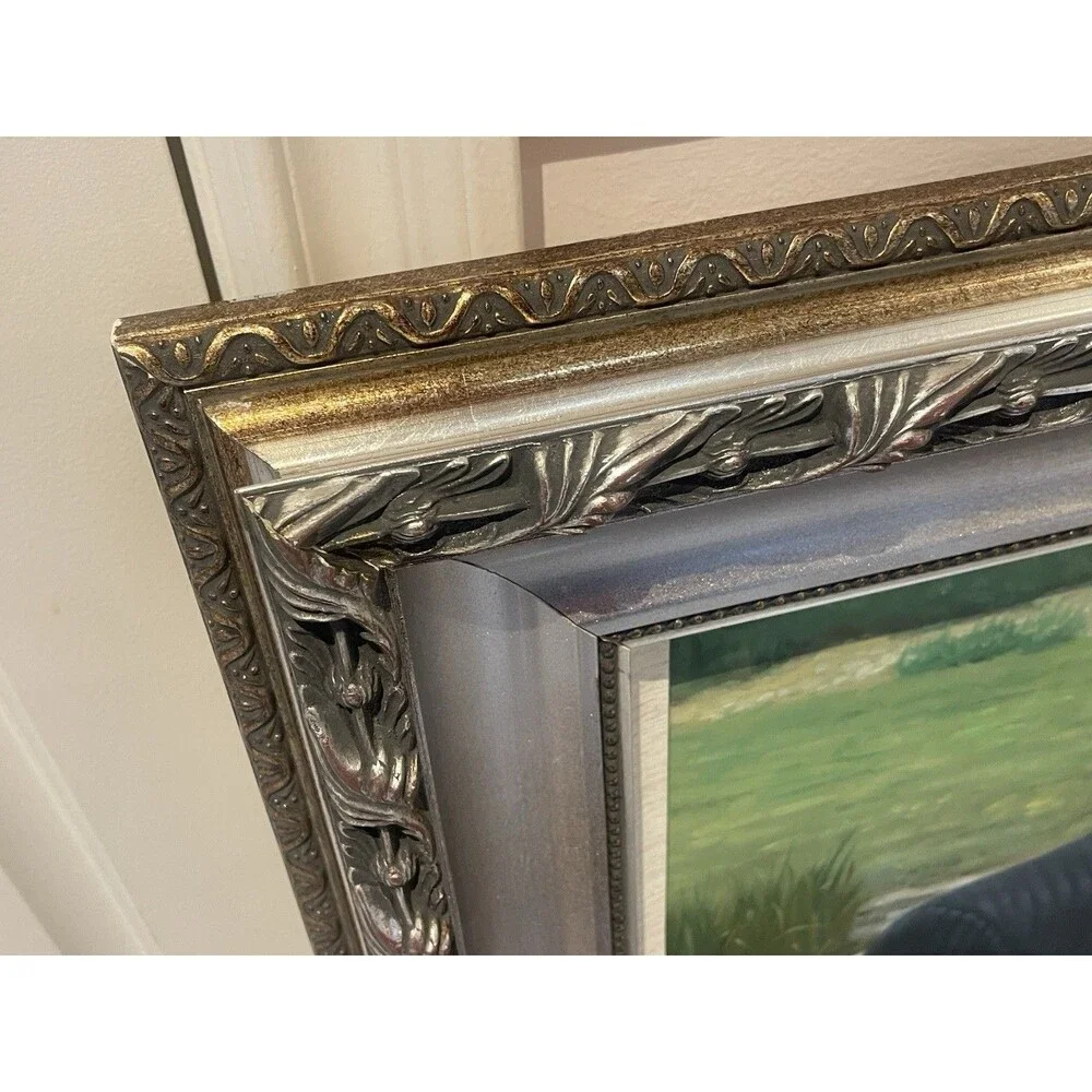 Greece Oil Painting Wooden Picture Frame 30x40